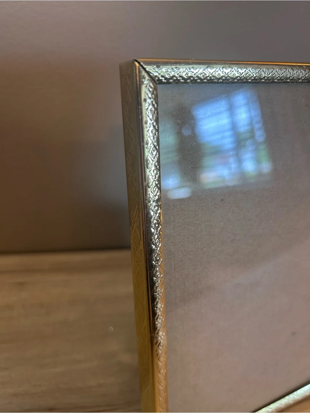 Vintage Gold Embossed Picture Frame